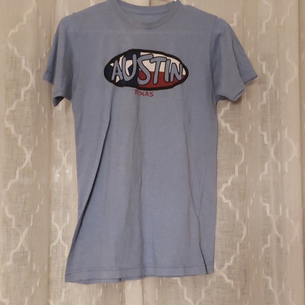 blue Austin Texas t shirt